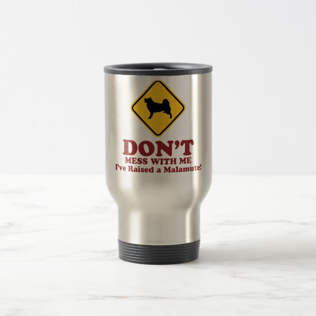 Caneca Térmica Malamute do Alasca (Centro)