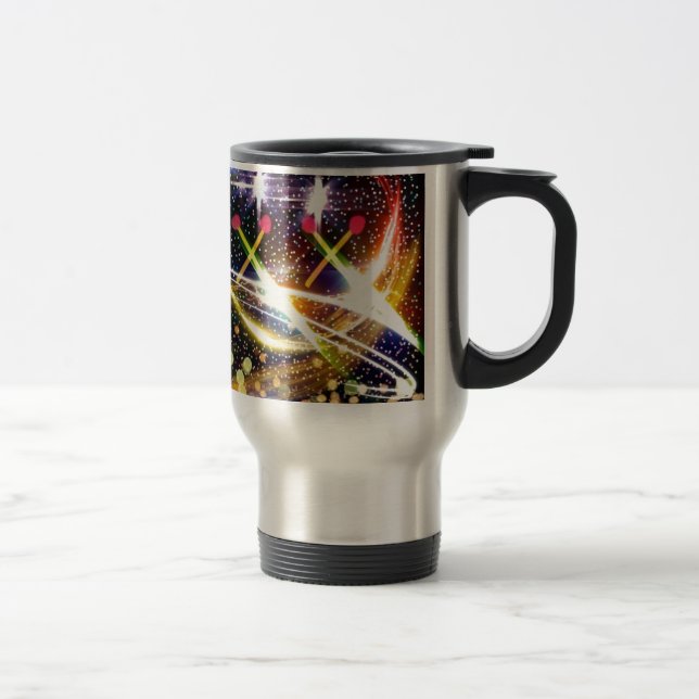 Caneca Térmica Malhos da impressão (Direita)