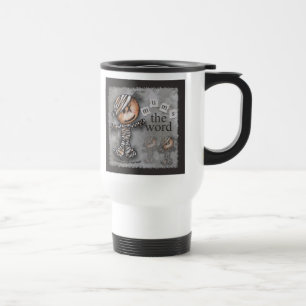 Caneca Térmica Mamã primitiva Mãe a palavra
