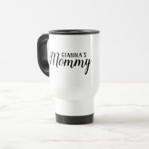 Mamãe branca personalizada