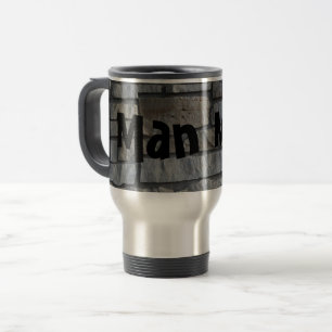 Caneca Térmica Man Mug on Rock on a