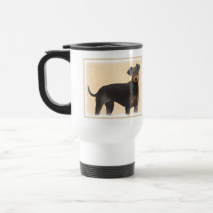 Caneca Térmica Manchester Terrier Pintura Original