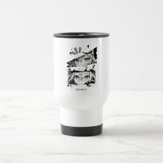 Caneca Térmica Manga É Minha Vida Anime Olhos Arte Glitch