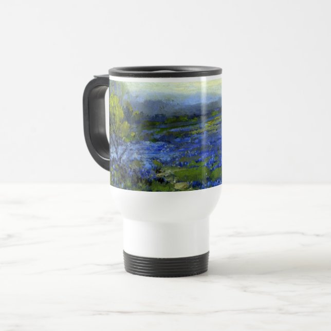 Caneca Térmica Manhã nos Bluebonnets (Frente Esquerda)
