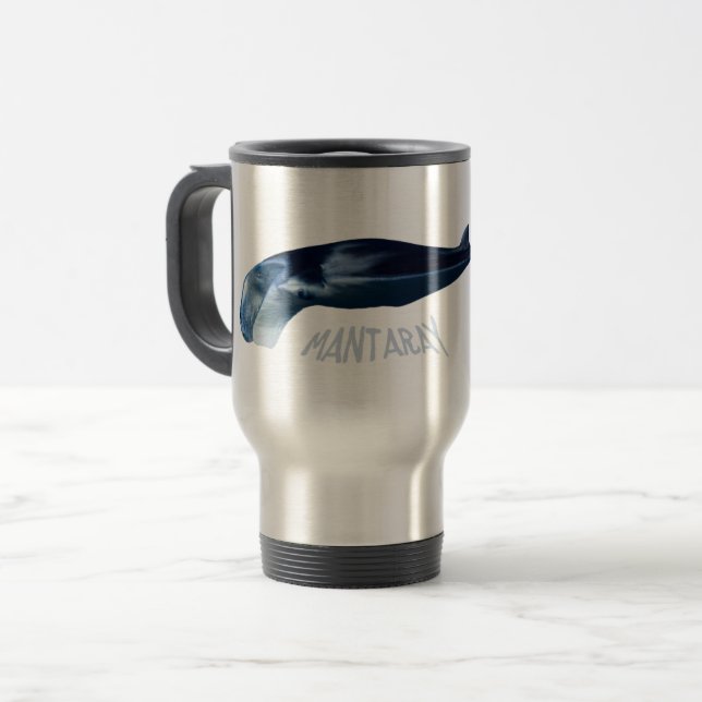 Caneca Térmica Manta Ray (Frente Esquerda)