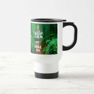 Caneca Térmica Mantenha a Calma e Continue a Caminhada