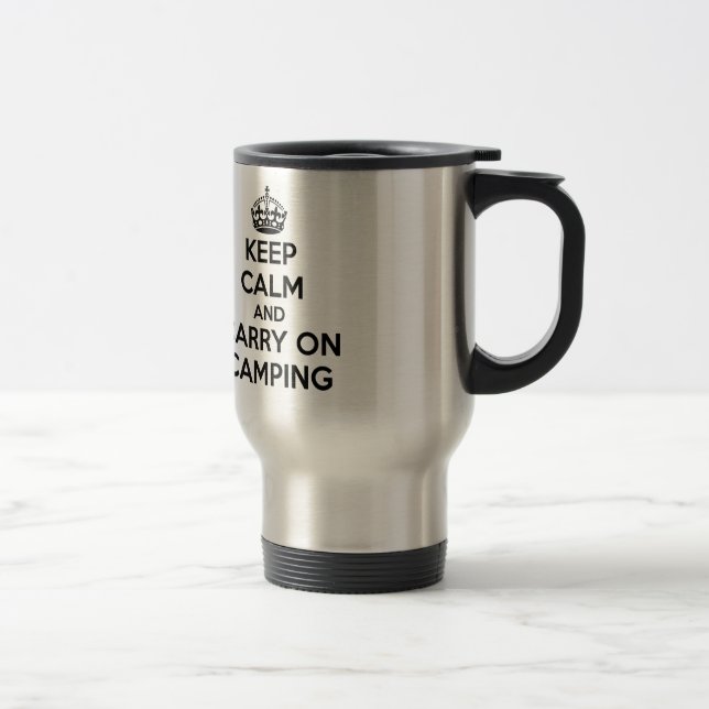 CANECA TÉRMICA MANTENHA A CALMA E CONTINUE A SELEÇÃO DE (Direita)