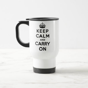 Caneca Térmica mantenha a calma e continue o original