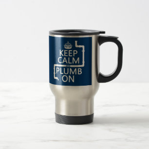 Caneca Térmica Mantenha a calma e o prumo em