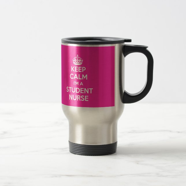 Caneca Térmica MANTENHA A CALMA que eu sou UM PRESENTE dos (Direita)