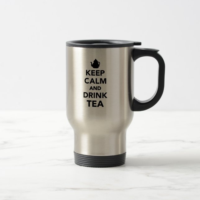 Caneca Térmica Mantenha chá calmo e da bebida (Direita)