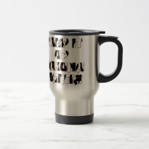Caneca Térmica Mantenha o Ritmo / Hakuna Matata Impressão de Arte