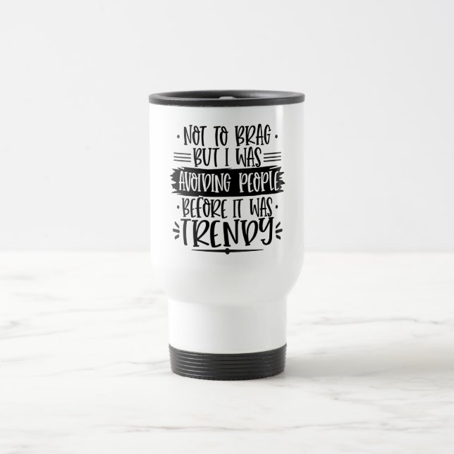 Caneca Térmica Mantenha ou adicione seu próprio Viagem/Viagem ao  (Centro)