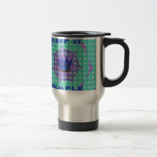 Caneca Térmica Mantenha Simples: A Arte Real De Padrão De Clareza