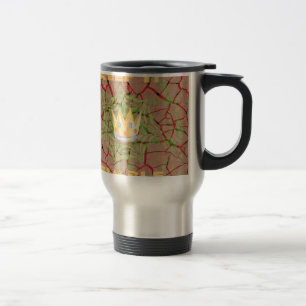 Caneca Térmica Mantenha Simples: Arte de Clareza Real da Terra Qu