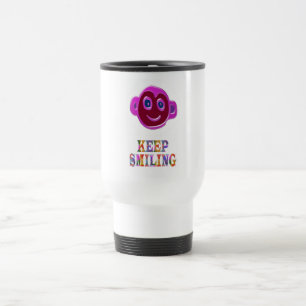 CANECA TÉRMICA MANTENHA SORRIR