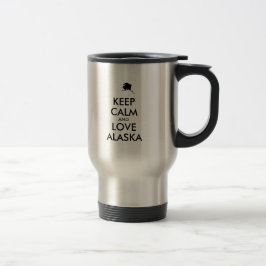 Caneca Térmica MANTER CALM e AMAR ALASKA personalizáveis