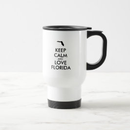Caneca Térmica MANTER CALM e AMAR FLORIDA personalizável