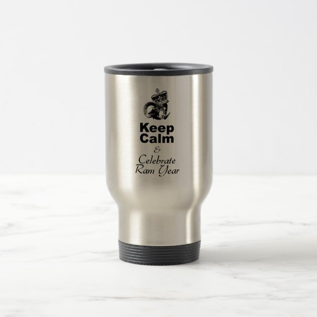 Caneca Térmica Manter Calmo e celebrar Ram ano TM (Centro)