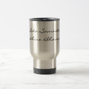 Caneca Térmica Mantra für den Weltfrieden