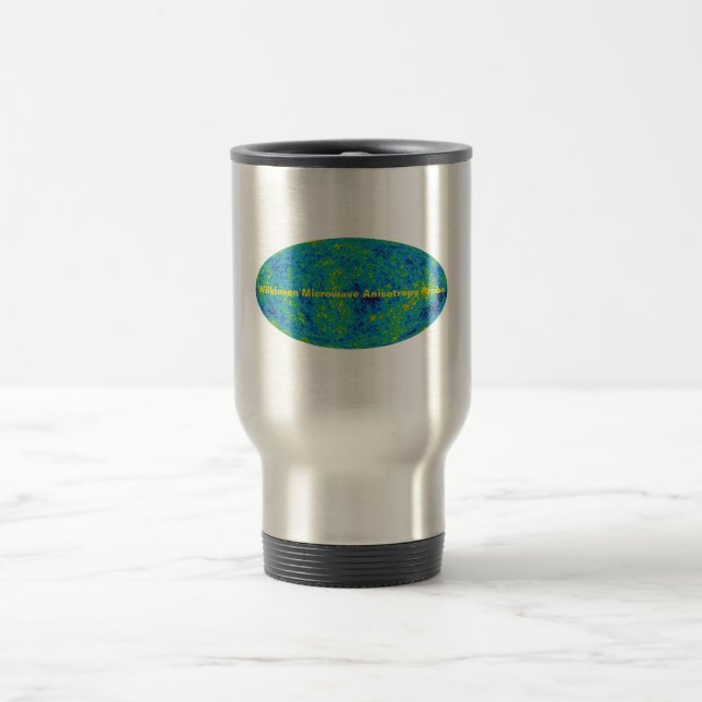 Caneca Térmica Mapa da Anisotropia da Sonda WMAP do Universo (Centro)