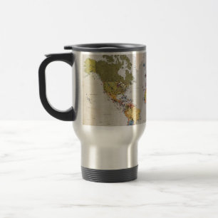 Caneca Térmica mapa mundial