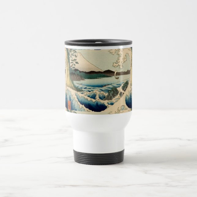 Caneca Térmica Mar Japonês de Satta Hiroshige Art (Centro)
