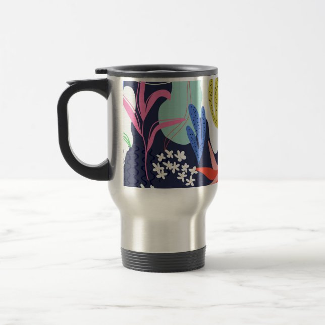 Caneca Térmica Maravilhosa decoração (Esquerda)