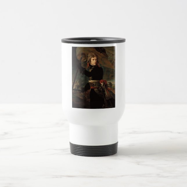 Caneca Térmica Marcha de Napoleão Bonaparte na Batalha de Arcole (Centro)