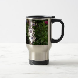 Caneca Térmica Margarida Africana Branca
