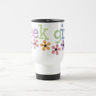 Caneca Térmica Margaridas da menina do geek
