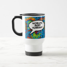 Caneca Térmica Marido Mais Engraçado do Mundo Moderno e Divertido