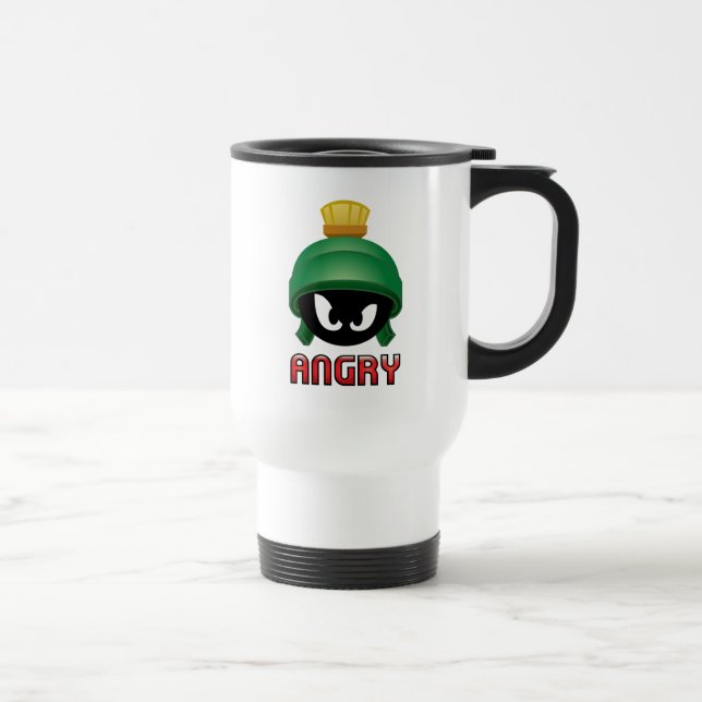 Caneca Térmica MARVIN, O Emoji Irritado MARTIAN™ (Direita)