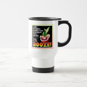 Caneca Térmica MARY SANGRENTA, Carregada de Bebida!