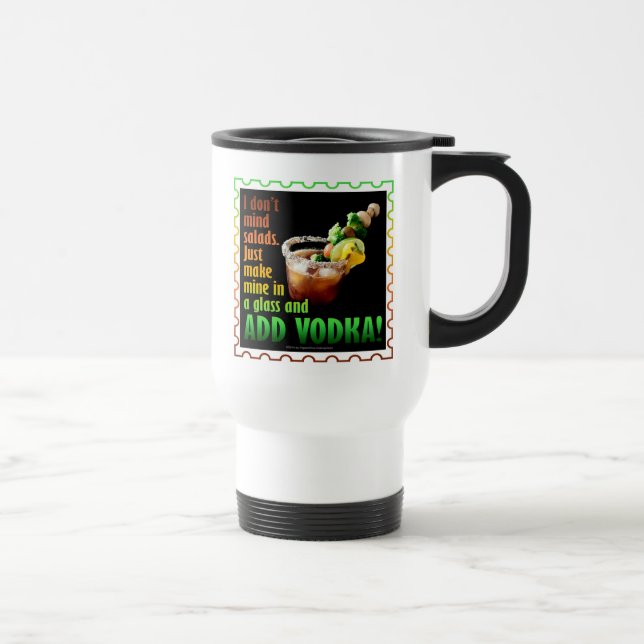 CANECA TÉRMICA MARY SANGUINÁRIA, CARREGADA DE BEBIDA (Direita)