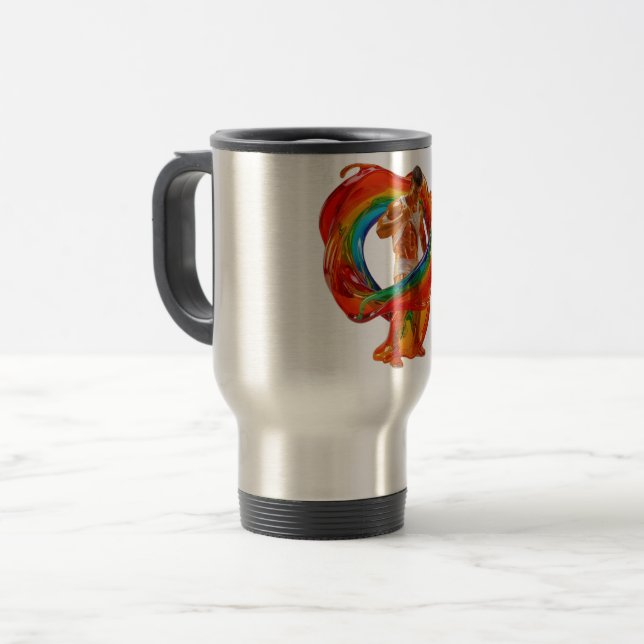 Caneca Térmica Masculinidade moderna e impressionante da Slippery (Frente Esquerda)