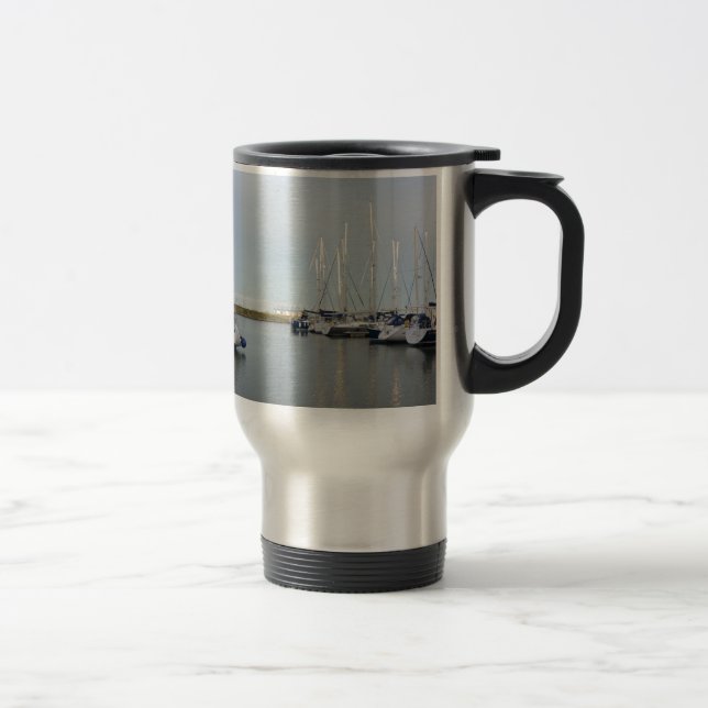Caneca Térmica Mástiles Iluminados pelo Sol (Direita)