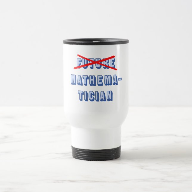 Caneca Térmica Matemático futuro não mais (Centro)