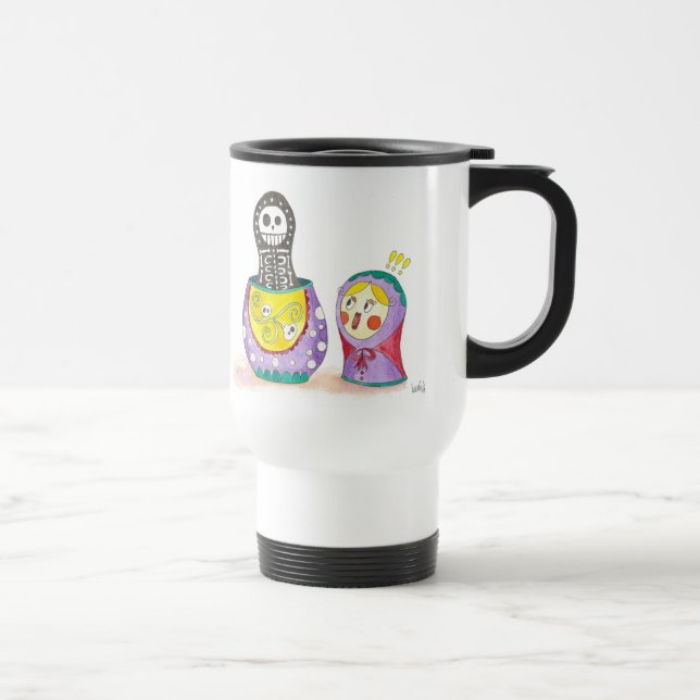 Caneca Térmica MatryoshKa (Direita)