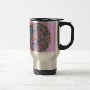 Caneca Térmica Medalha rosa