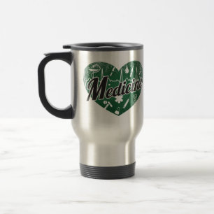 Caneca Térmica Medicine Retro Heart Blackboard Love