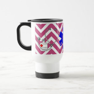 Caneca Térmica Médico Enfermeira Medicina Esportiva Paz Amor Dest
