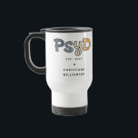 Caneca Térmica Médico PsyD Personalizado de Psicologia Psicóloga<br><div class="desc">Doutora Psy de Psicologia Psicologista,  presentes de graduação!</div>