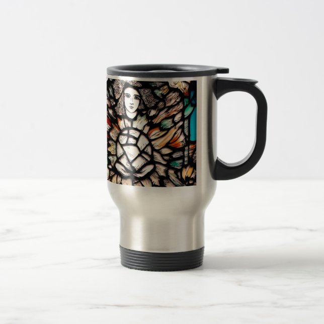 Caneca Térmica Meditação em cores. (Direita)