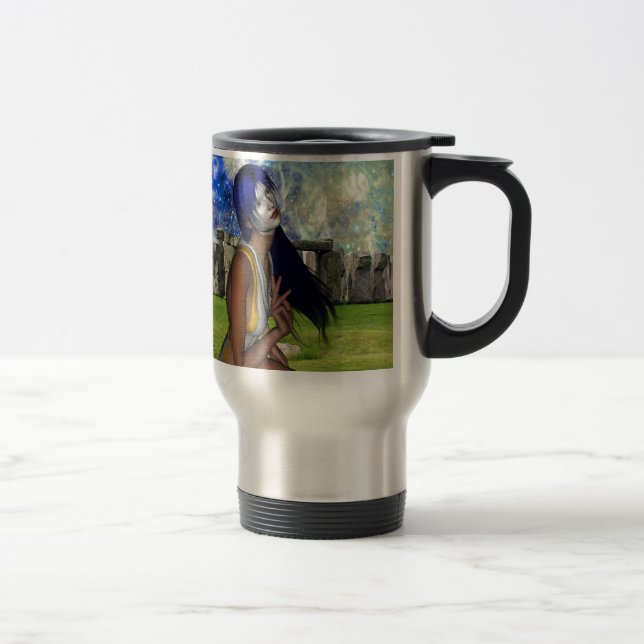 Caneca Térmica Meditação Stonehenge (Direita)