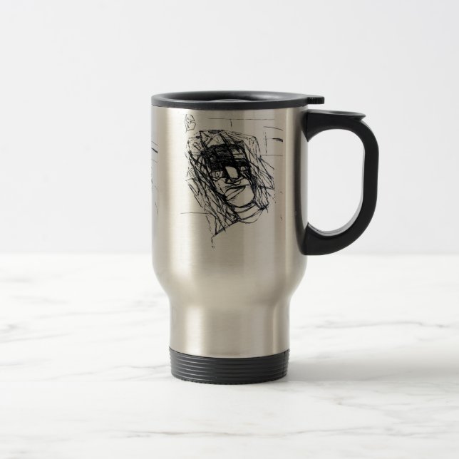CANECA TÉRMICA MEDO CONFUSO (Direita)