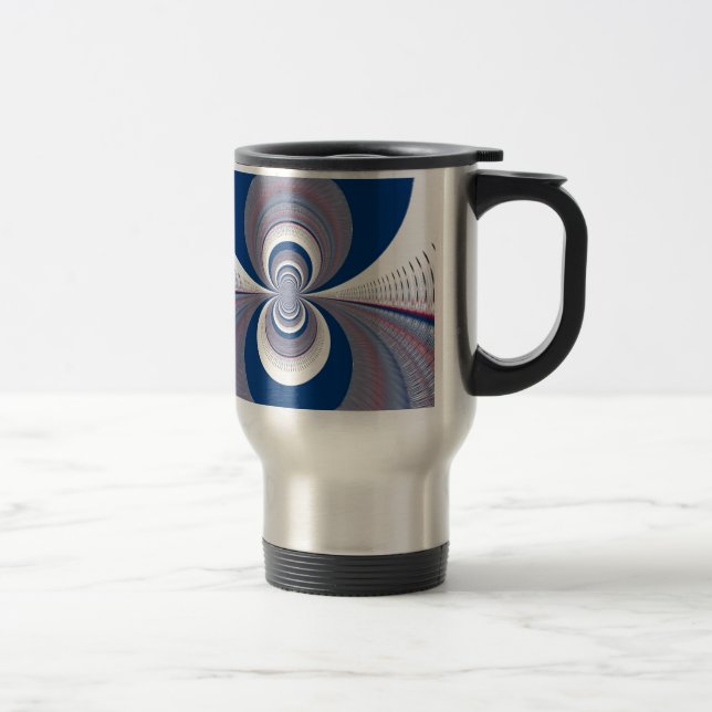 Caneca Térmica Meio Azul (Direita)