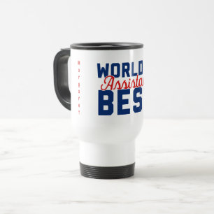 Caneca Térmica Melhor Assistente do Mundo Personalizado com Nome