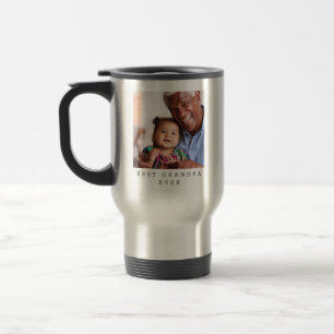 Caneca Térmica Melhor Avô do Mundo Foto Completa Personalizada