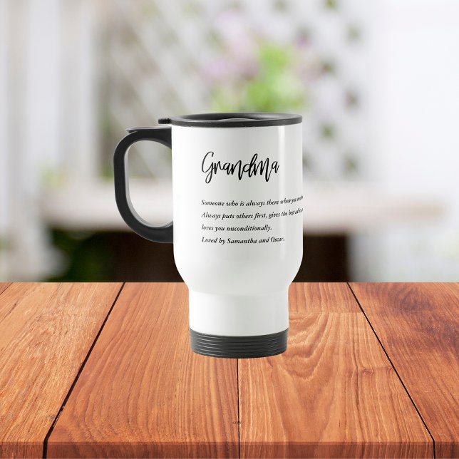 Caneca Térmica Melhor Avó Simples Moderna Nunca Melhor Presente D (Criador carregado)